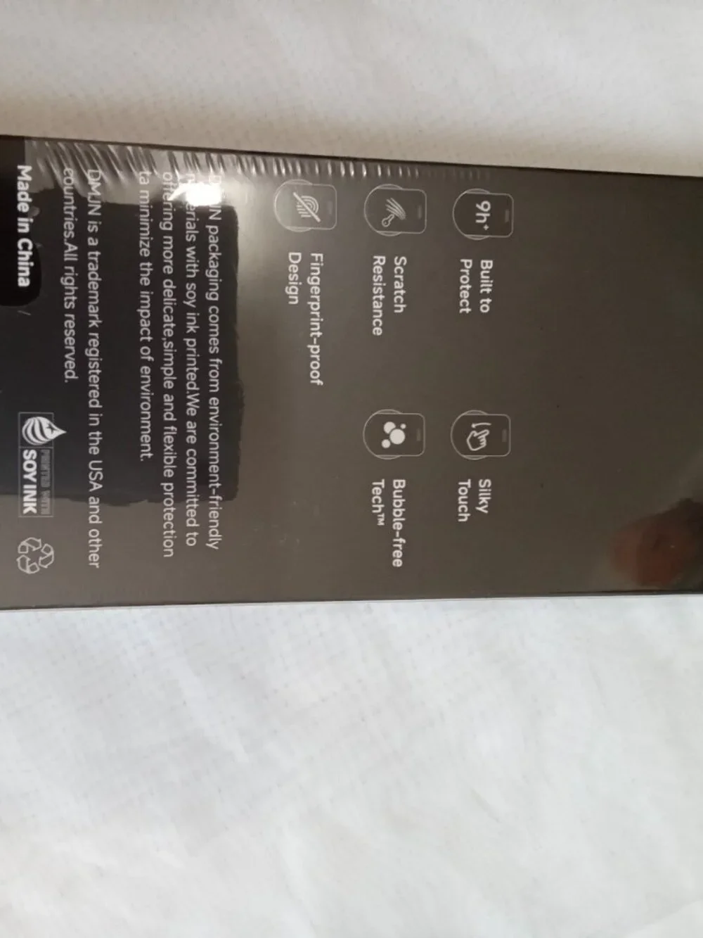 DMJN / DUMI 9H+ Tempered Glass Screen Protector – iPhone 17 Pro (2‑Pack)